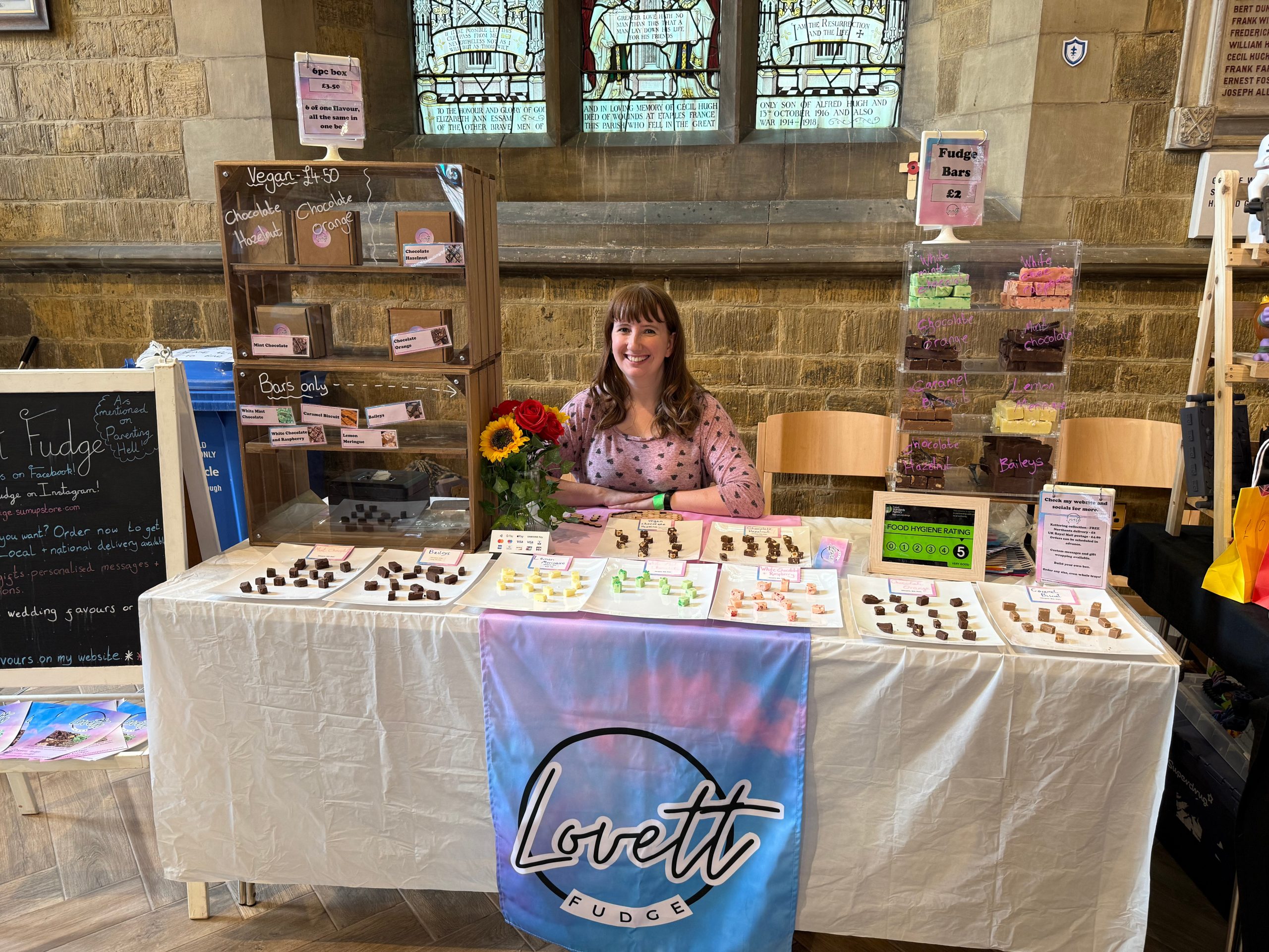 Catherine Lovett of Lovett Fudge