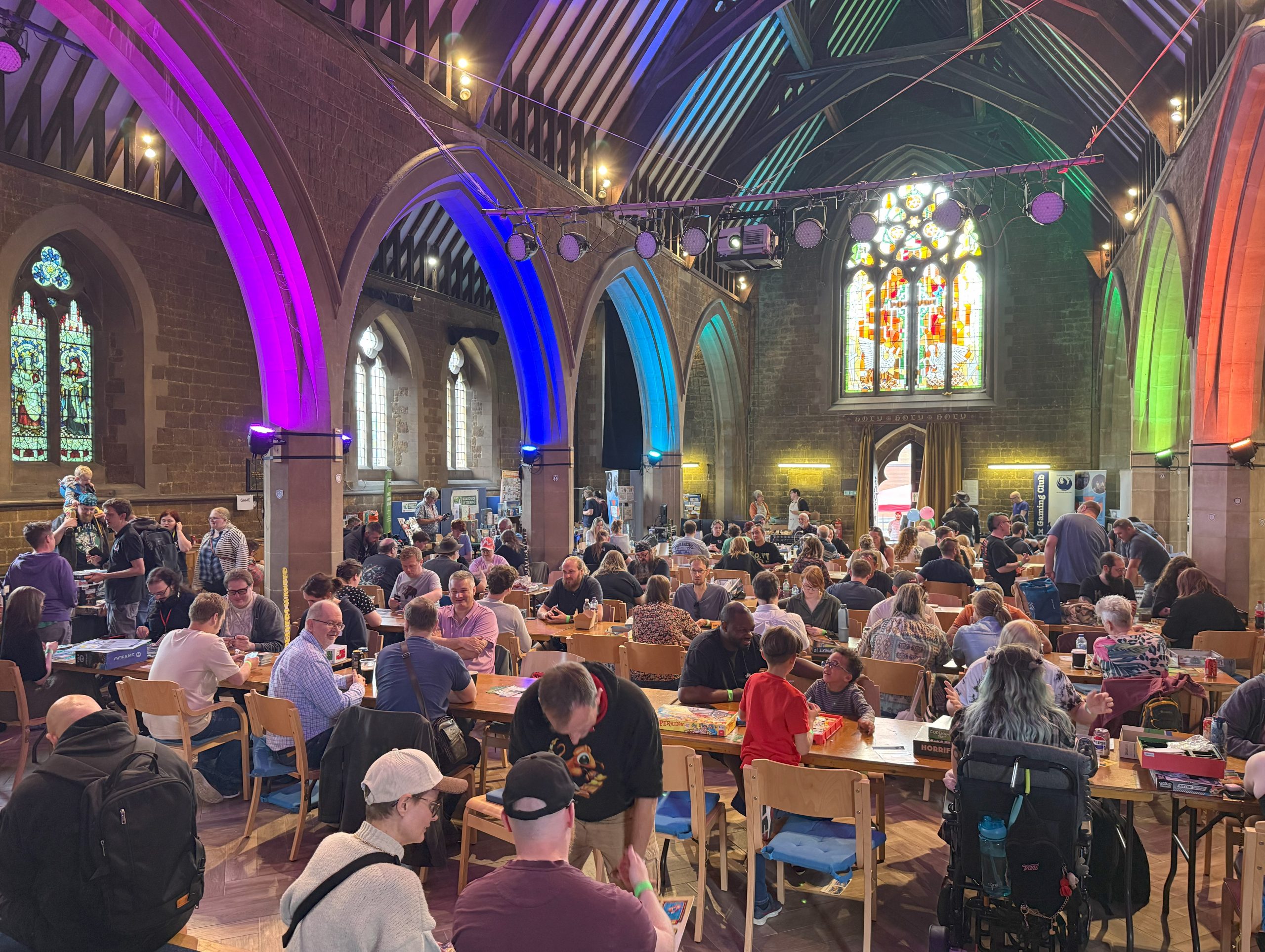 Kettering Arts Centre bustled with board gamers at the Northants Board Game Convention
