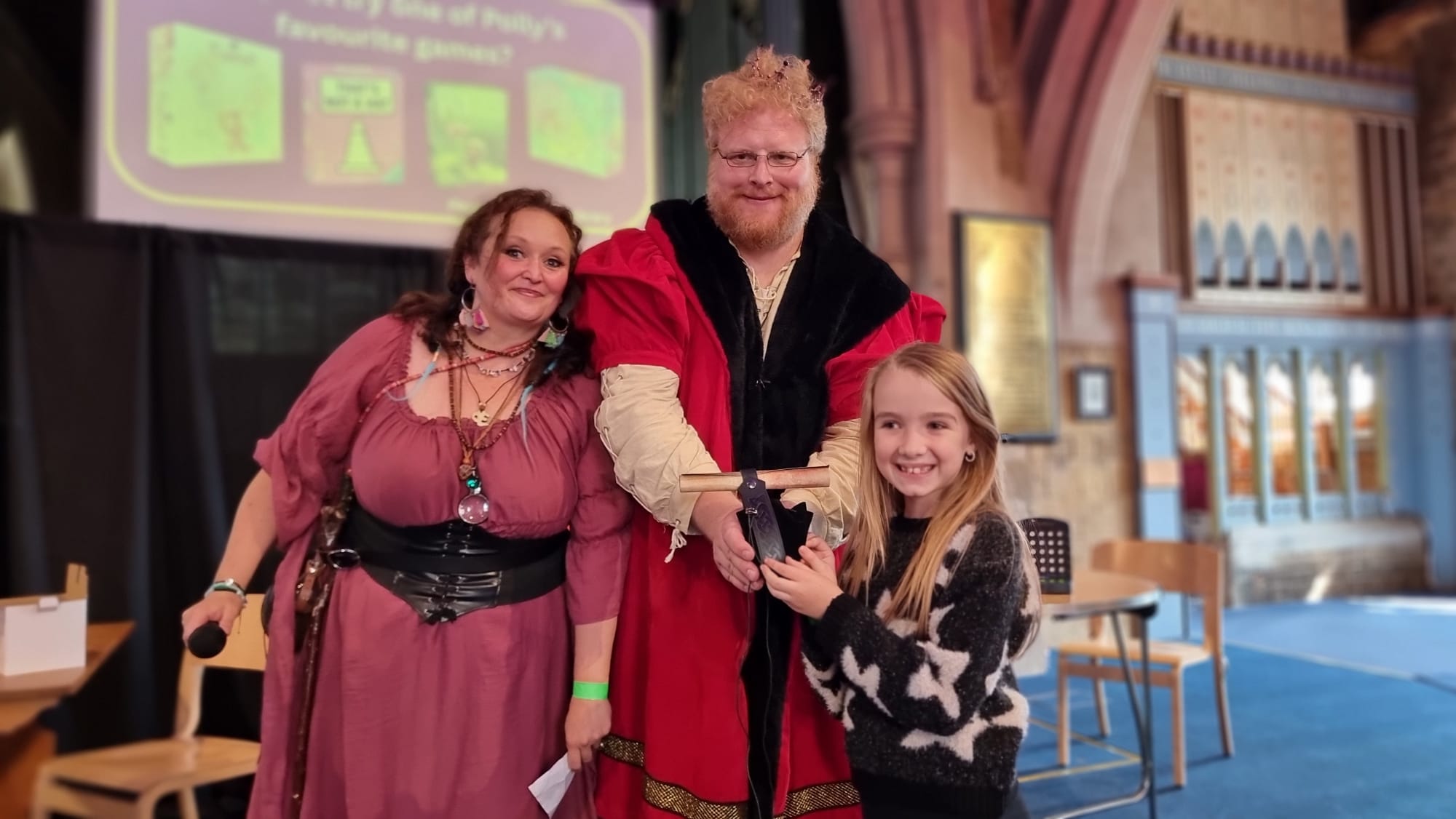 Lucille the Soothsayer, The King of NorbCon and mystery winner Eliza Grayson