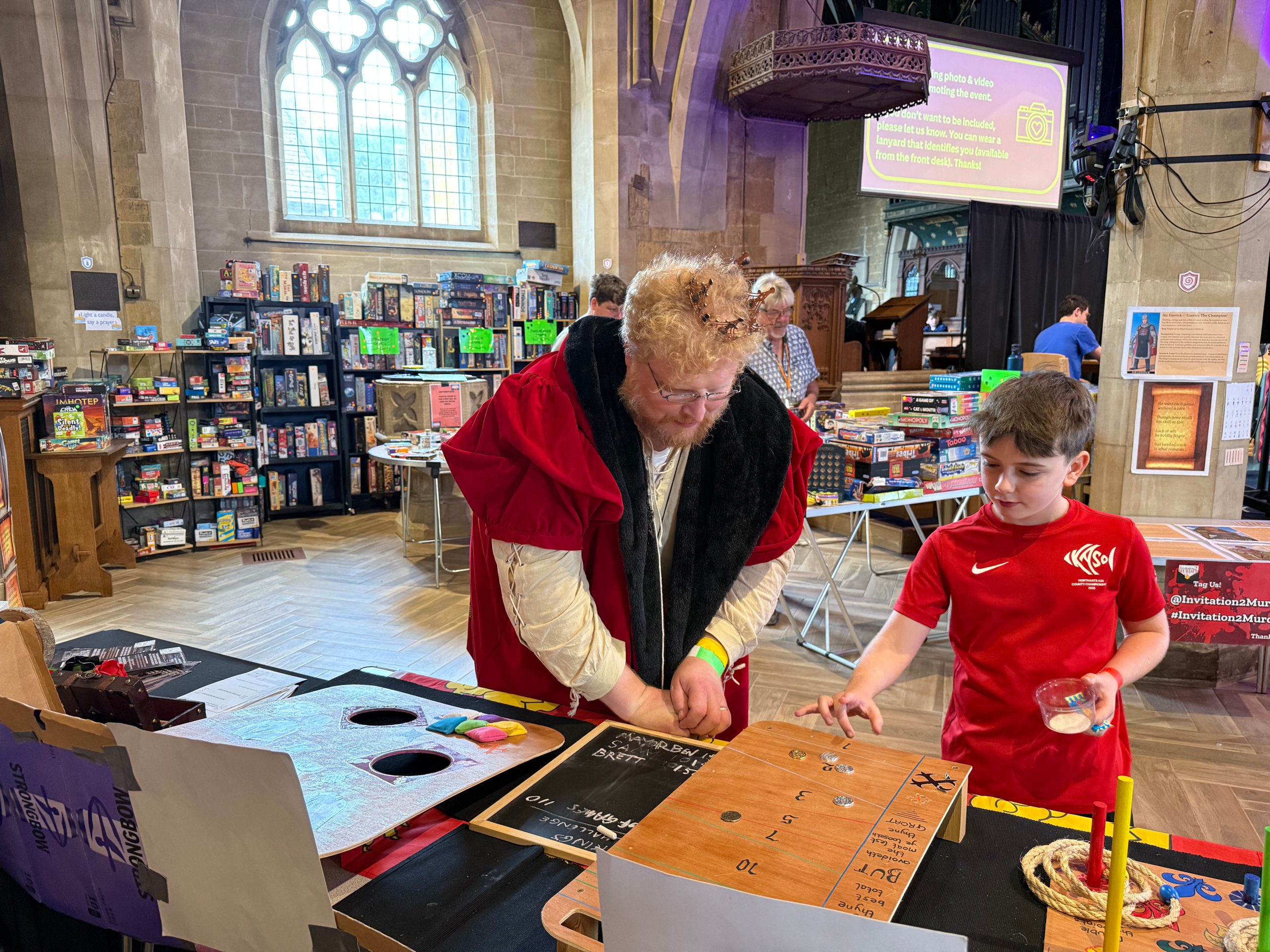 The King of NorbCon with Felix Mayer
