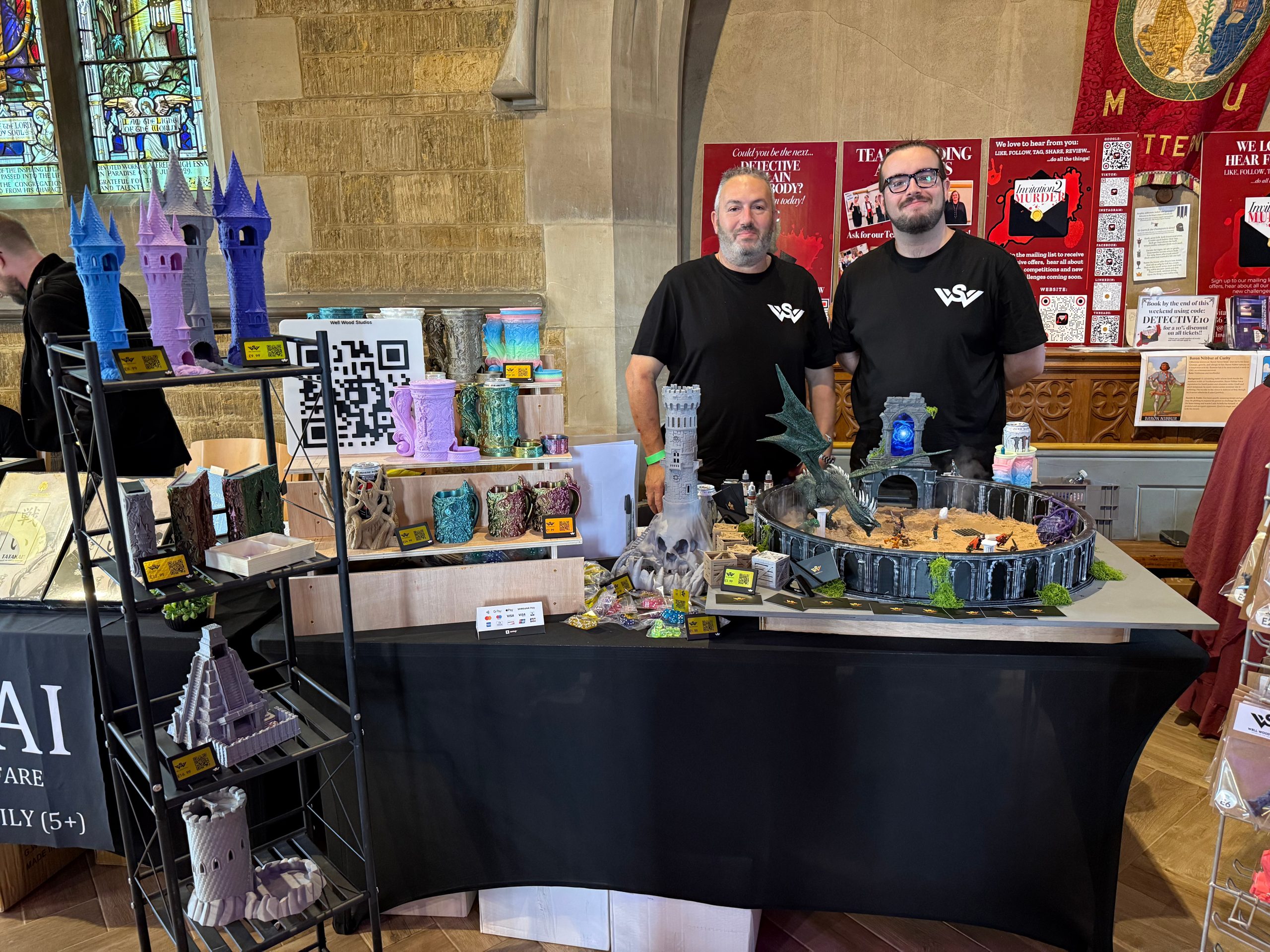 Well Wood Studios Stall